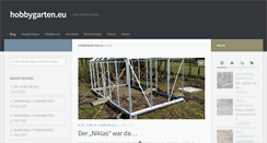 Desktop Screenshot of hobbygarten.eu