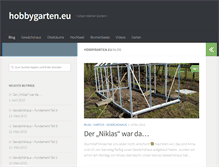 Tablet Screenshot of hobbygarten.eu